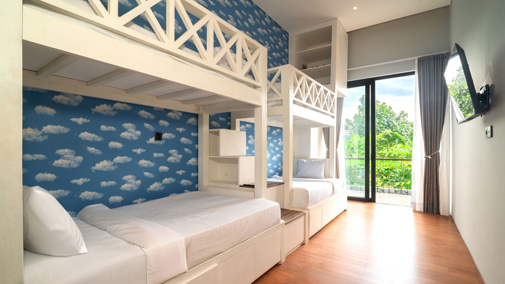 Elite Havens - Kiss Bali Beach Residence - Bali -  Indonesia - Restful kids bunk room